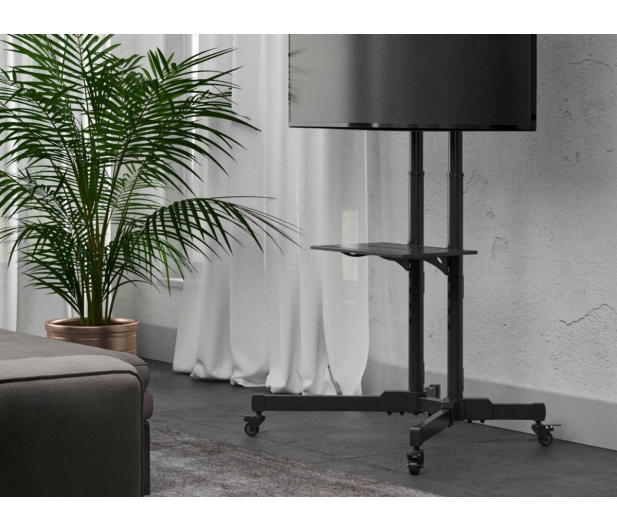 Hama MOBILNY Stojak do TV VESA 600x400 75" MAX 40 KG - 1516987 - zdjęcie 7